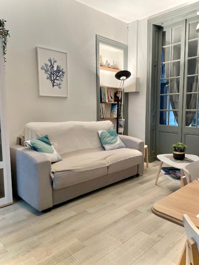 La Bateliere, Appartement Mer Avec Patio Prive 메르레뱅 외부 사진
